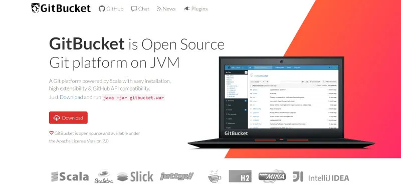GitBucket Page